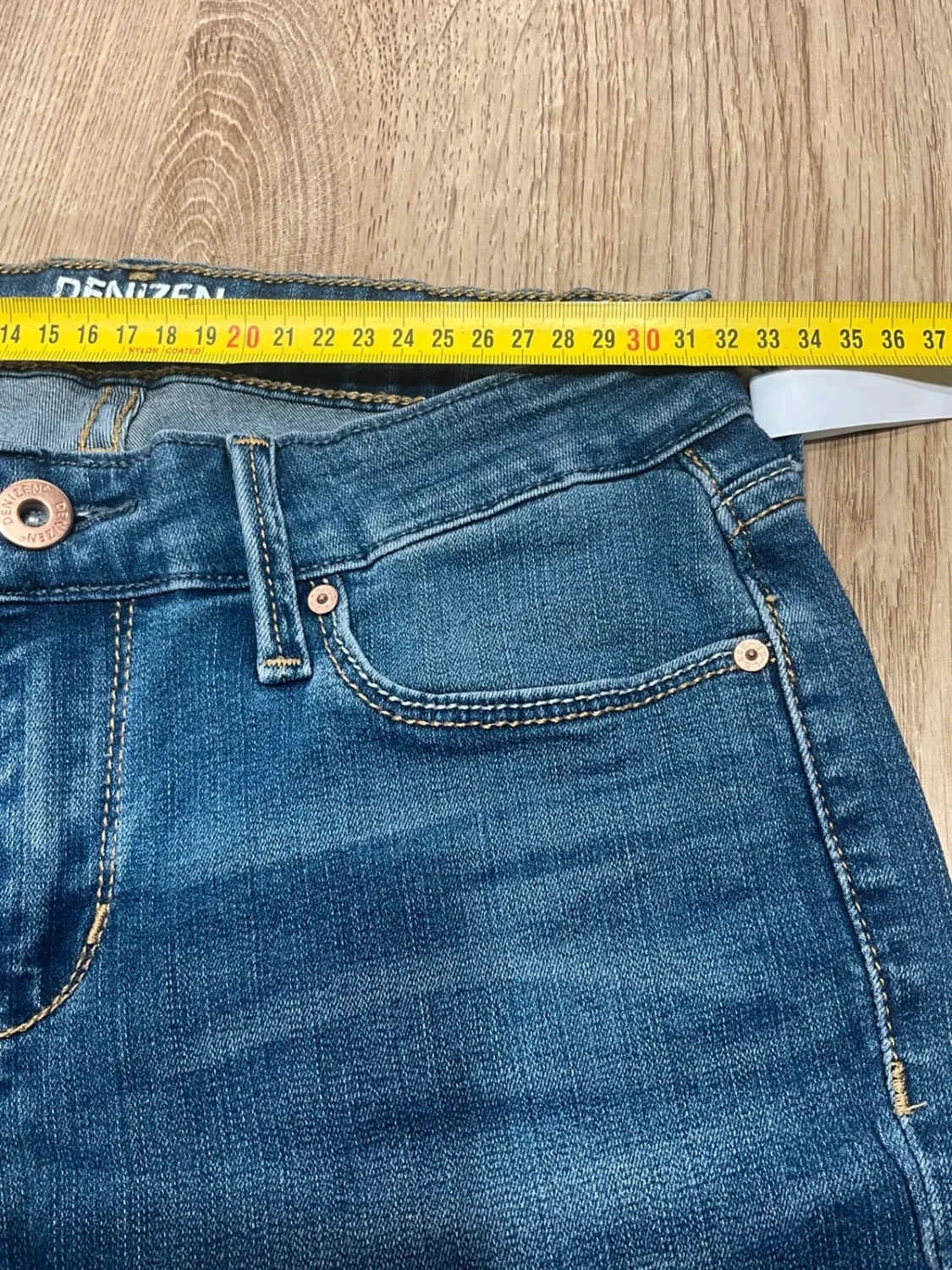 Short Levi's Modern Crop Taille 2 Vintage Bleu Slv 050 – photo 13